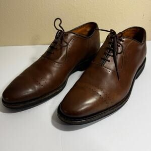 Allen Edmonds Port Washington Men's Ballard Oxford Brown Dress Shoes - Size 9D
